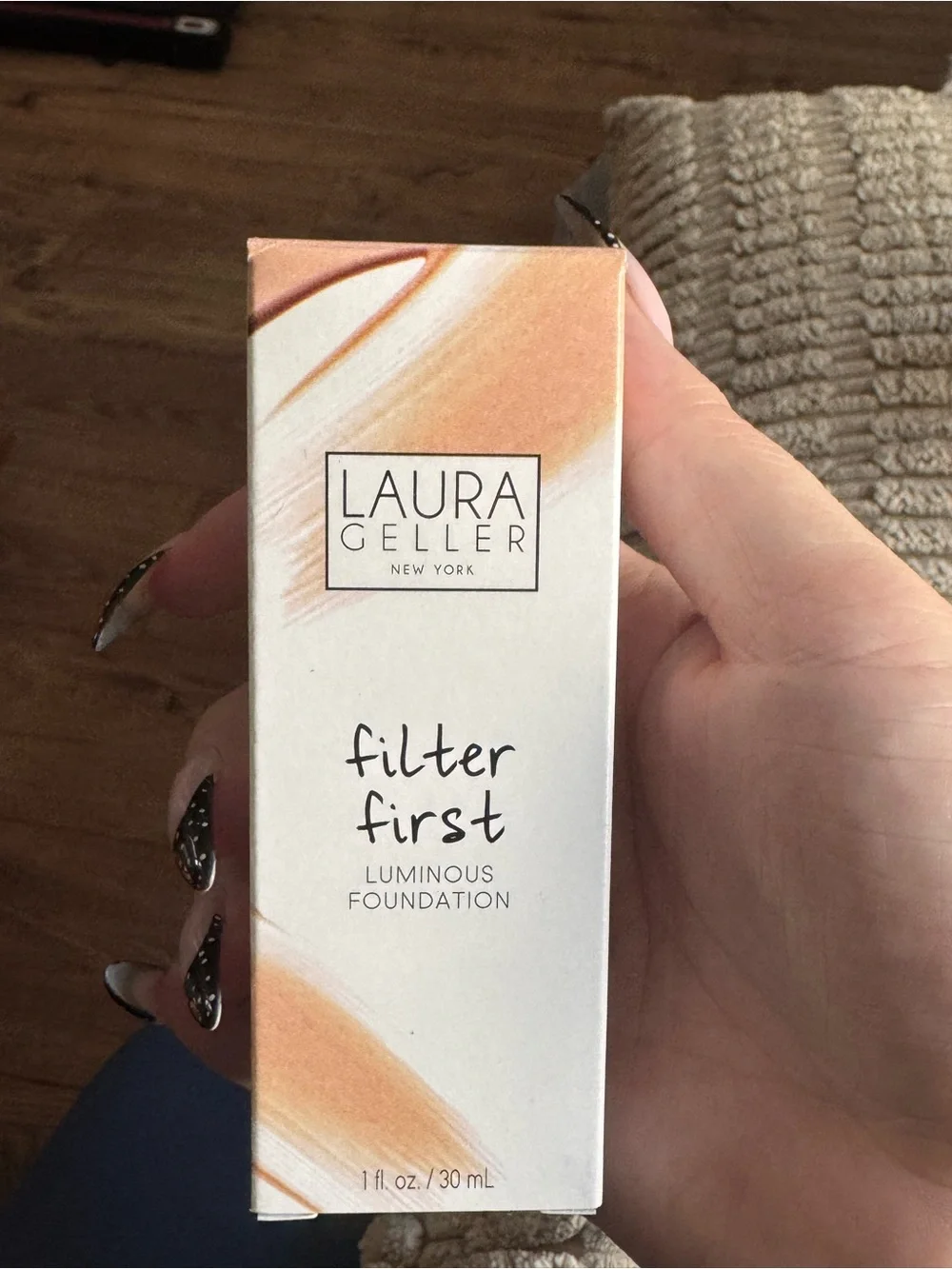Laura Geller filter first foundation shade chestnut